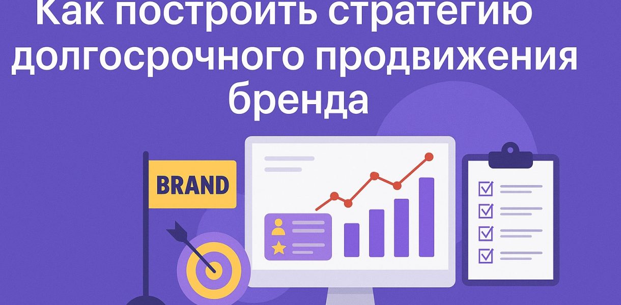 Как построить стратегию долгосрочного продвижения бренда