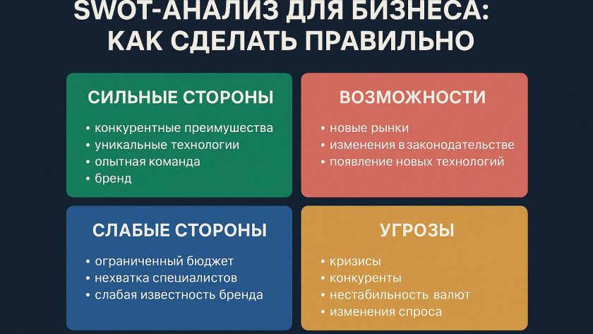 SWOT-анализ для бизнеса